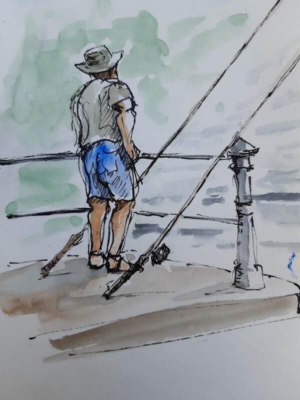 Fishing at Twickenham