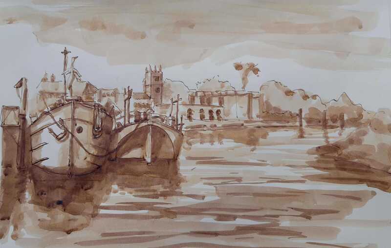 Old Isleworth, by the Thames