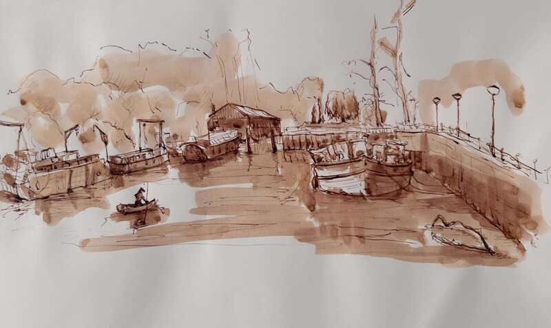 Boatyards at Old Isleworth